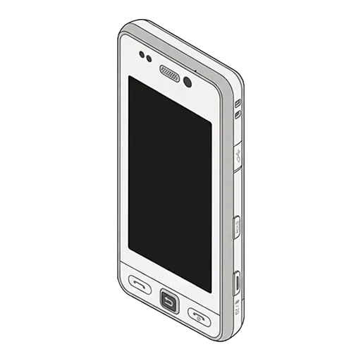 Samsung Anycall Haptic (Yuna) pixel art