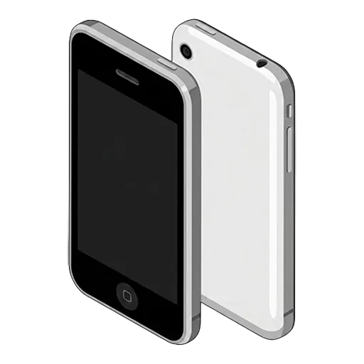 애플 아이폰 3GS (2009) 픽셀아트