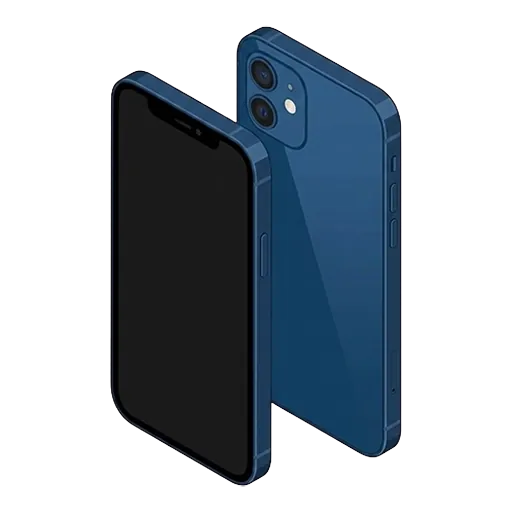 Apple アップル iPhone 12（2020）のピクセルアート