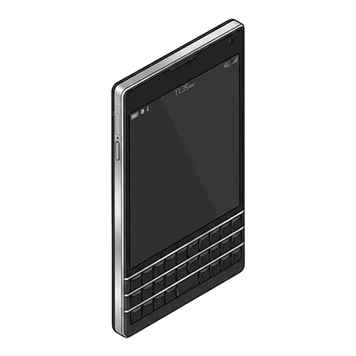 BlackBerry ブラックベリー Passportのピクセルアート
