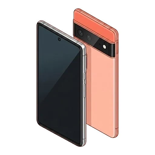Google Pixel 6 pixel art