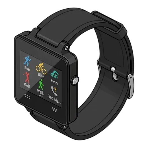 Garmin Vivoactive pixel art
