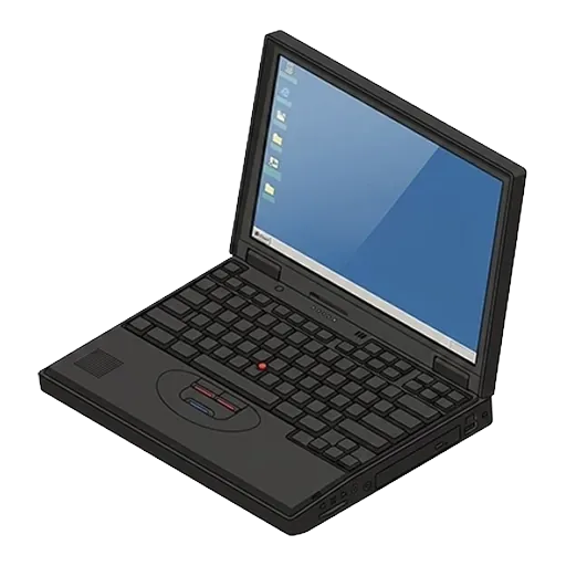 IBM ThinkPad 600のピクセルアート