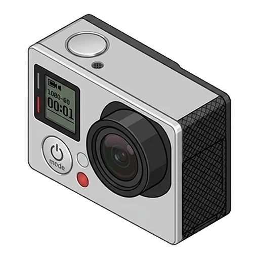 GoPro HERO3のピクセルアート