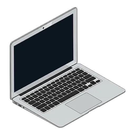 Apple アップル MacBook Air 13（2015年）のピクセルアート