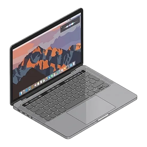 Apple MacBook Pro 13-inch (2016) pixel art