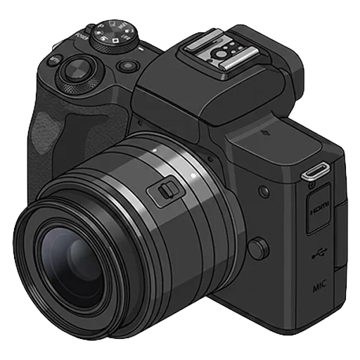 캐논 EOS M50 픽셀아트