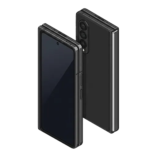 Samsung Galaxy Z Fold3 pixel art
