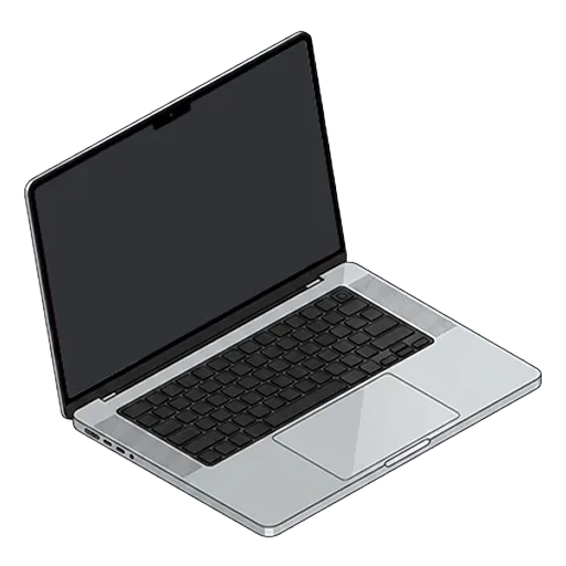 애플 맥북 프로 14인치 (2021, M1 Pro) 픽셀아트