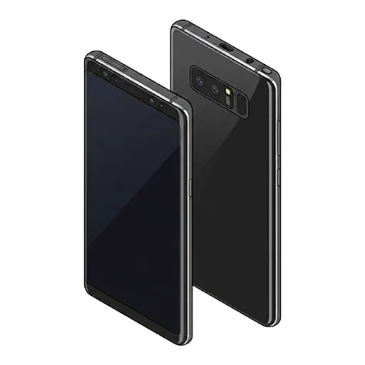 Samsung Galaxy Note 8 pixel art