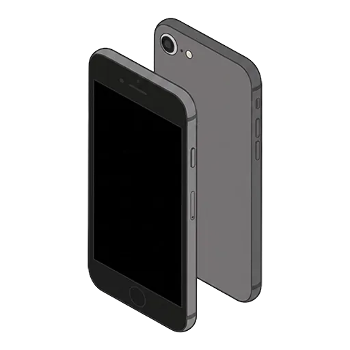 Apple iPhone 8 (2017) pixel art