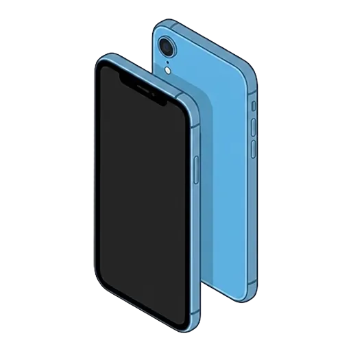 Apple iPhone XR (2018) pixel art