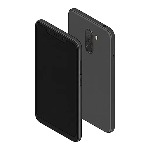 Xiaomi Pocophone F1 pixel art