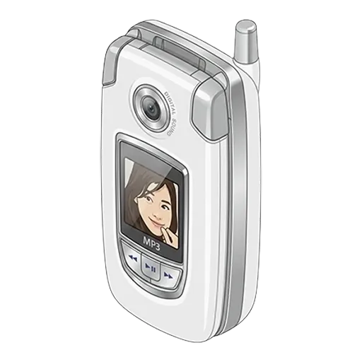 LG Cyon Oh Meona Phoneのピクセルアート