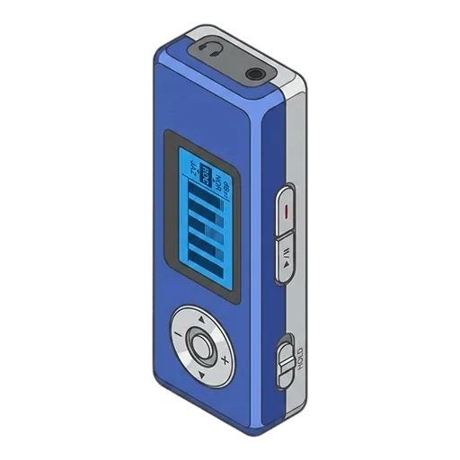 Cowon iAUDIO U2 pixel art