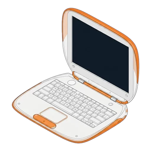 애플 아이북 G3 12인치 (1999, 클램셸) 픽셀아트