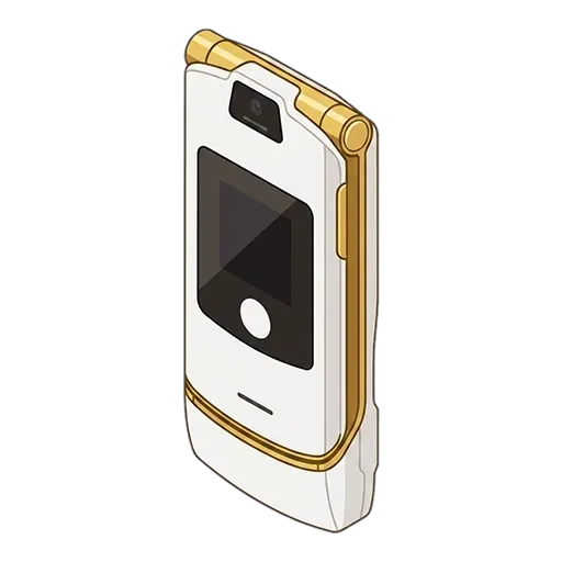 モトローラ RAZR Luk（MS500W）のピクセルアート
