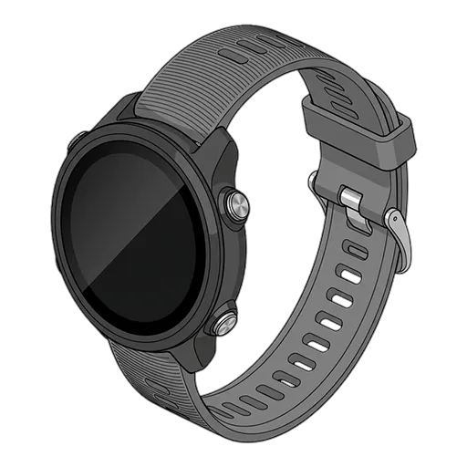 Garmin ガーミン Forerunner 245のピクセルアート