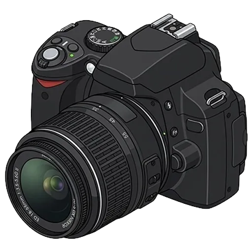 Nikon D40 pixel art