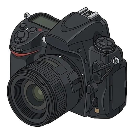 Nikon D700 pixel art