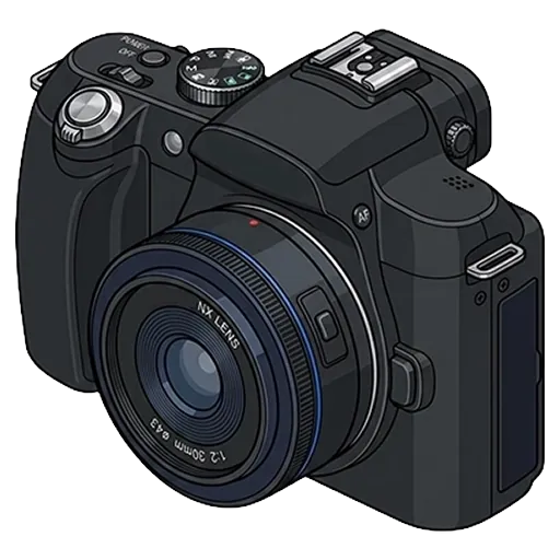 Samsung NX10 pixel art