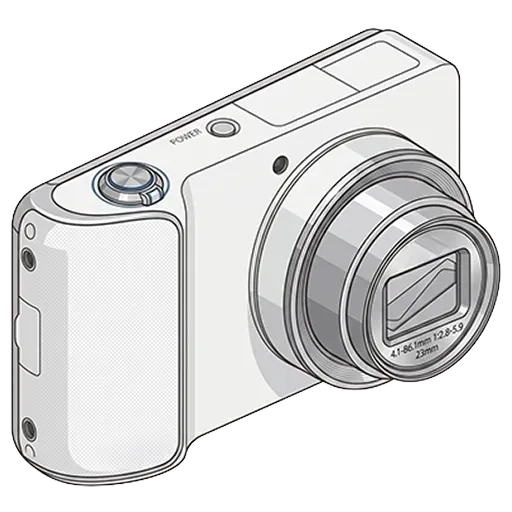 サムスン Galaxy Cameraのピクセルアート
