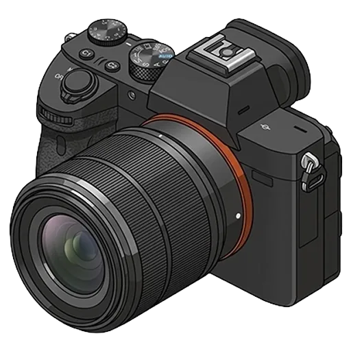 소니 A7 III 픽셀아트