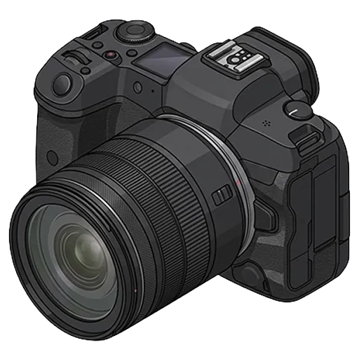 캐논 EOS R5 픽셀아트