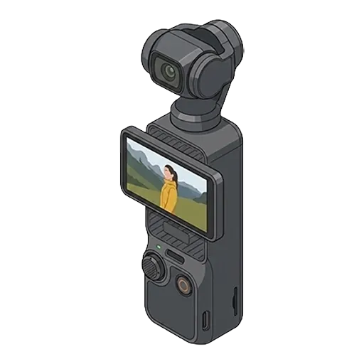 DJI Osmo Pocket 3のピクセルアート