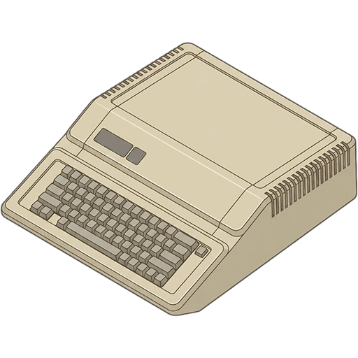 애플 IIe 인핸스드 (1985) 픽셀아트