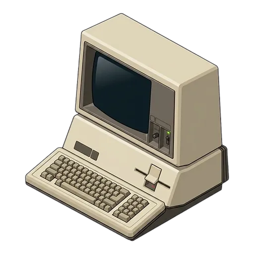 애플 III 플러스 (1983) 픽셀아트