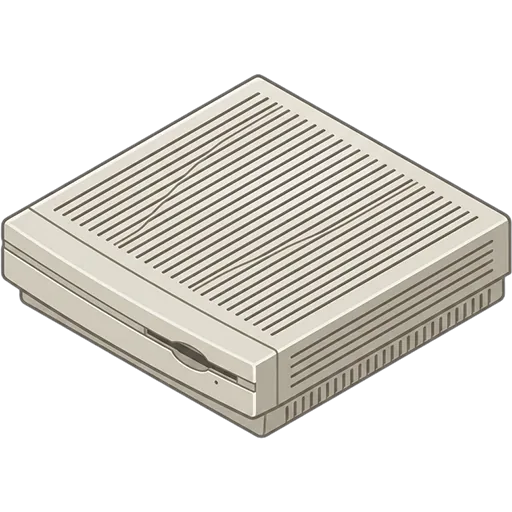 애플 매킨토시 LC III+ (1993) 픽셀아트