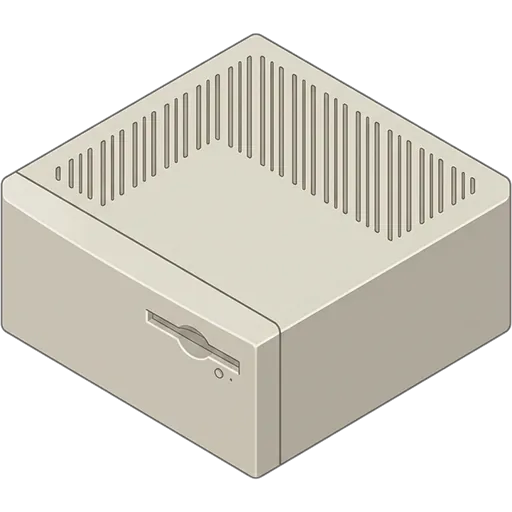애플 매킨토시 LC 475 (1993) 픽셀아트
