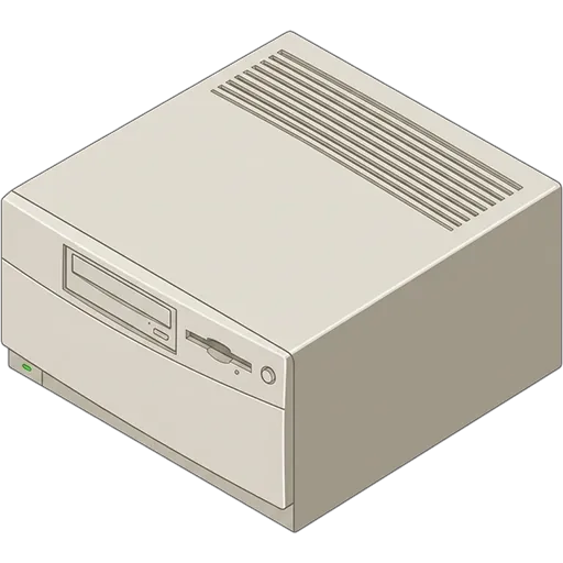 애플 매킨토시 쿼드라 610 (1993) 픽셀아트