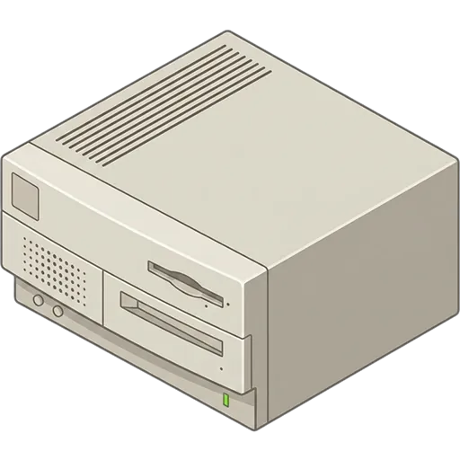 애플 매킨토시 센트리스 650 (1993) 픽셀아트