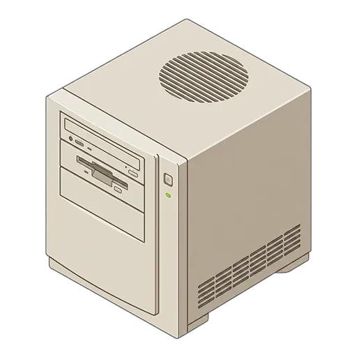 애플 매킨토시 쿼드라 840AV (1993) 픽셀아트