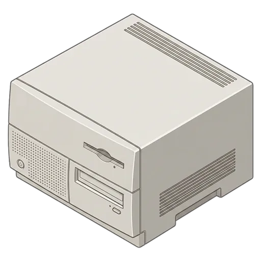 애플 파워 매킨토시 7200/75 (1995) 픽셀아트