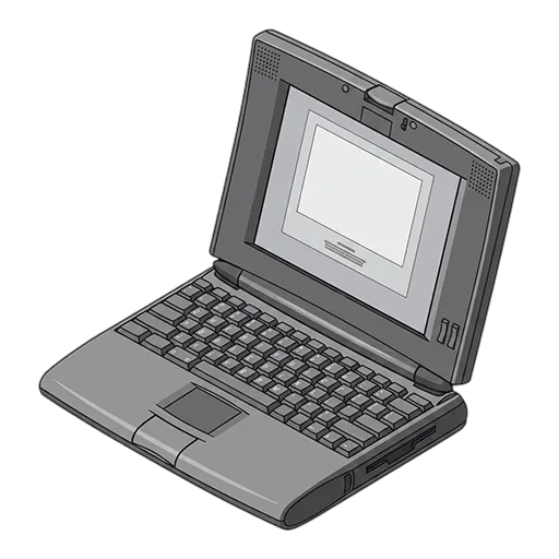 애플 파워북 520 (1994) 픽셀아트