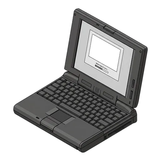 Apple アップル PowerBook 5300/100（1995）のピクセルアート