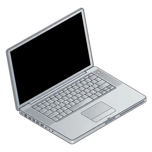 애플 파워북 G4 15인치 (2003, 하반기, 파이어와이어 800) 픽셀아트