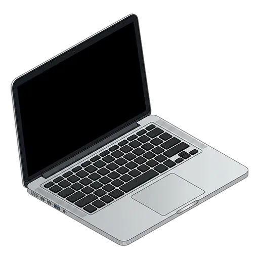 Apple MacBook Pro 13-inch (2015, Retina, Early) pixel art