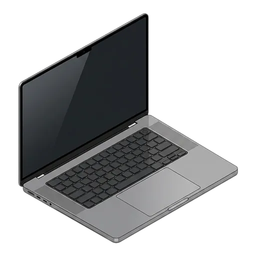 Apple MacBook Pro 16-inch (2026, M5 Pro) pixel art