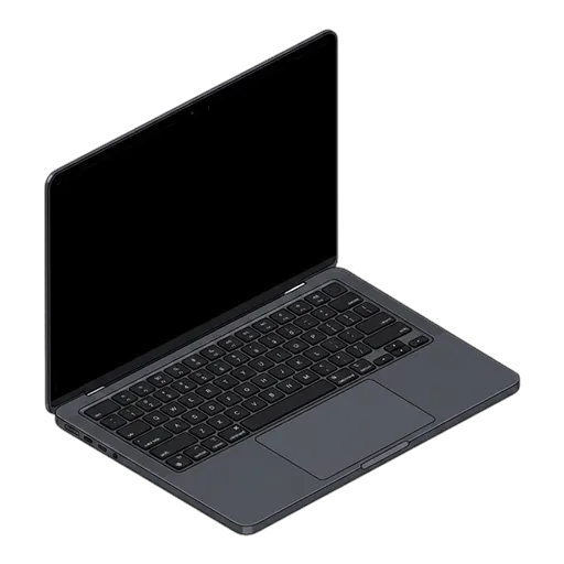 Apple MacBook Air 13-inch (2024, M3) pixel art