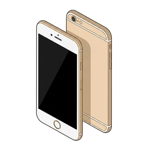 Apple iPhone 6s Plus (2015) pixel art