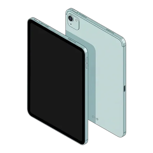 Apple iPad Air 11-inch (2026, M4, 8th generation) pixel art