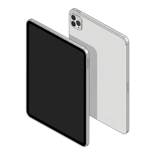 Apple アップル iPad Pro 13インチ（2025、M5）のピクセルアート