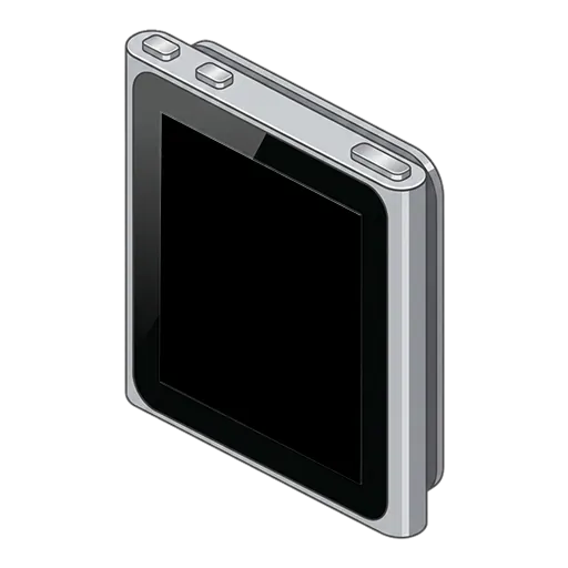 Apple iPod nano (2010, 6th generation) pixel art