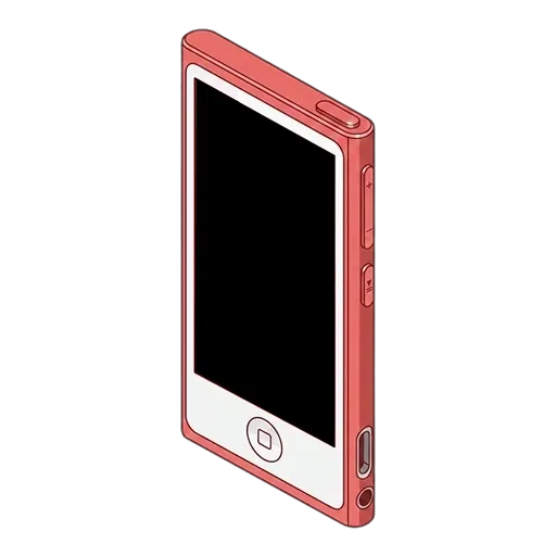 Apple アップル iPod nano 第7世代（2012）のピクセルアート