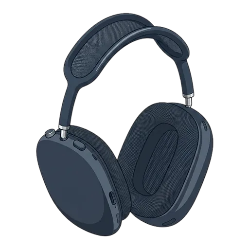 애플 에어팟 맥스 (2024, USB-C) 픽셀아트
