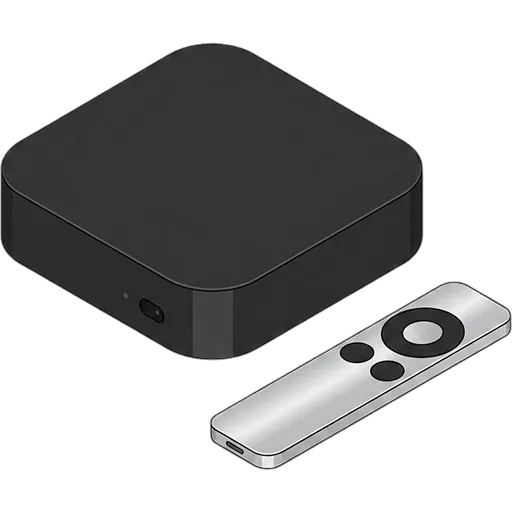 Apple TV (2010, 2nd generation) pixel art